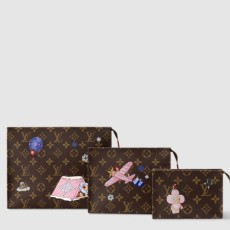 루이비통 트리오 토일렛 파우치